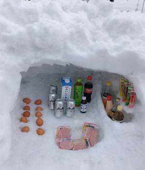 雪を利用した傑作！　掘って作られた『あるもの』に「欲しい」の声