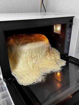 忘れ去られたパン生地「…ハッ…コウゥ…」　モンスターのような見た目にゾッ！