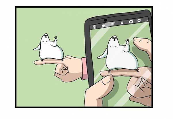 急いでカメラを構えた男性　次の展開に「電車で吹き出した」「めっちゃ分かる」