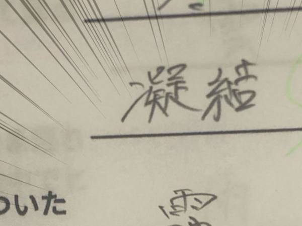息子の解答が正しいと思いきや？　「あっぶな、丸を付けそうになったわ」