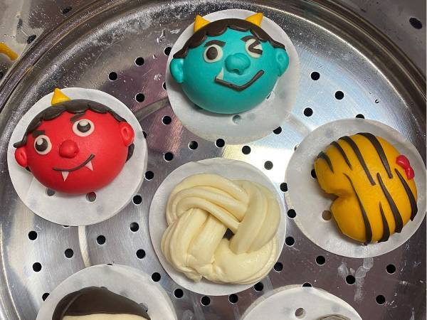 「失敗するかもしれないし…」と思った、節分まんじゅう　蒸した結果に「最高」「よすぎる」