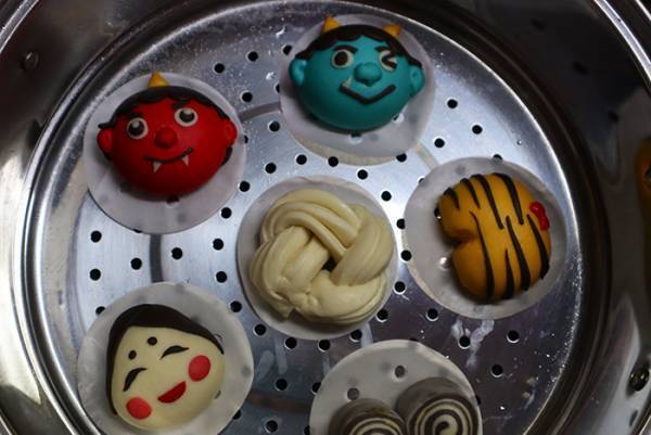 「失敗するかもしれないし…」と思った、節分まんじゅう　蒸した結果に「最高」「よすぎる」