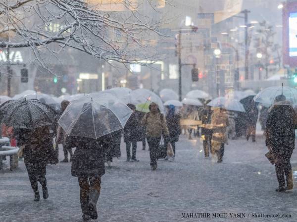 ２月１０日、東京都心で積雪予想　降雪が長引けば大雪警報の可能性も