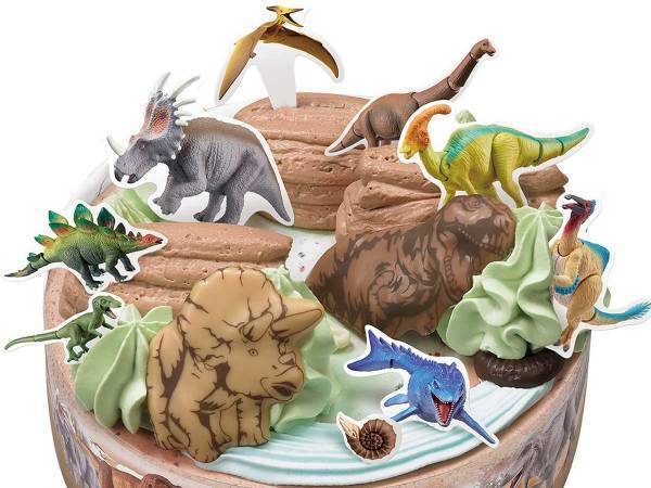 サーティワンの『アニア きょうりゅうケーキ』　楽しめるアイスケーキに注目！