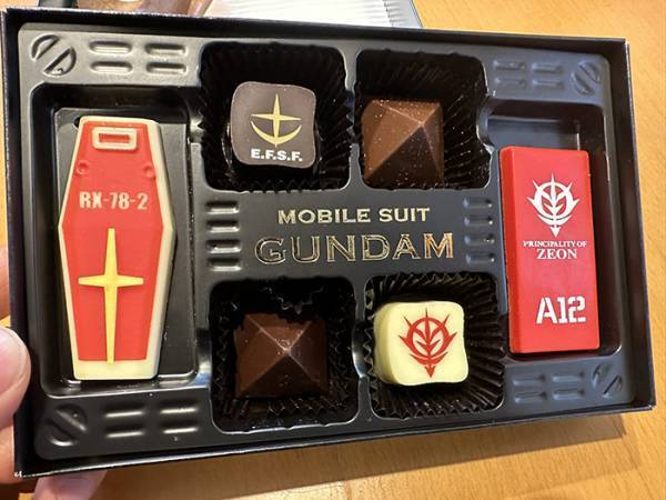 『ガンダム好きの夫』に、チョコを選ぶ妻　飛び出た一言に「その発想はなかった」「表現に吹いた」