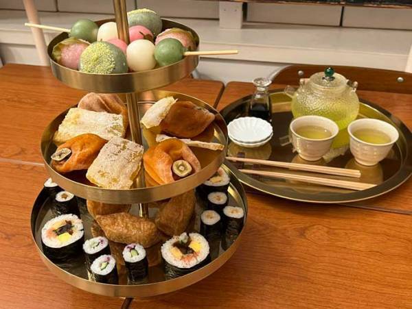 妻「和風のアフタヌーンティーを考えた」　想像の斜め上の姿に夫が驚愕