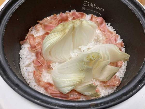 新玉ねぎをひと玉炊飯　JA全農のレシピに「こんなの絶対においしいじゃん…」