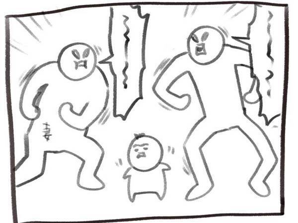 夫婦で激しい口論に　それを見た幼い息子が…