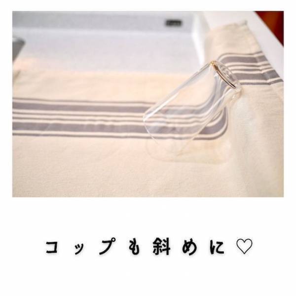 「これは盲点…」　食器を乾かすのに使えるキッチンの『ある部分』