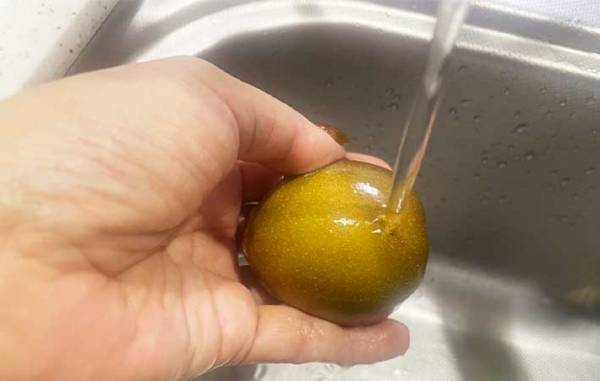 キウイの皮を『つるりとむく方法』とは？　「めっちゃ簡単」「包丁いらず！」