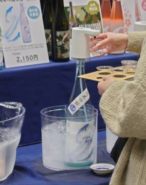 酒造会社が集まるイベントで大活躍！　ビンに付いていたものに「鼻水出そうになった！」