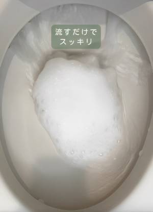 「気持ちいい！」「もこもこ」　手を汚さない簡単な水回り掃除アイテム