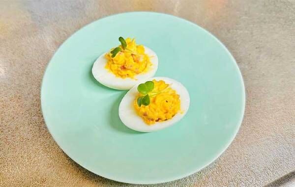 アメリカではおなじみの料理　ゆで卵に入れたものが「天才では？」