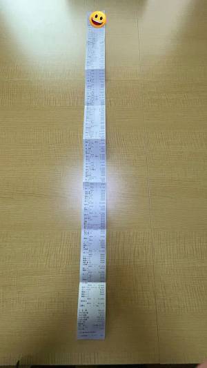 タンカーの船員１７名で焼肉に行ったら？　レシートに「大盤振る舞い！」「額縁に入れて飾って」