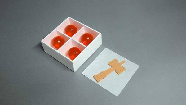 アイディア作品に「可愛い」の声が続出　ようかんを串に刺すと…