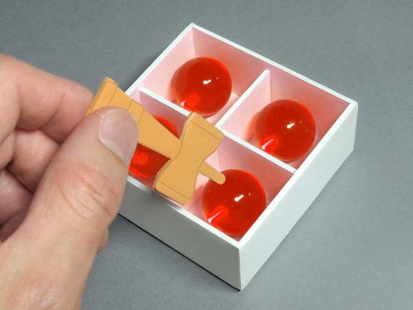 アイディア作品に「可愛い」の声が続出　ようかんを串に刺すと…