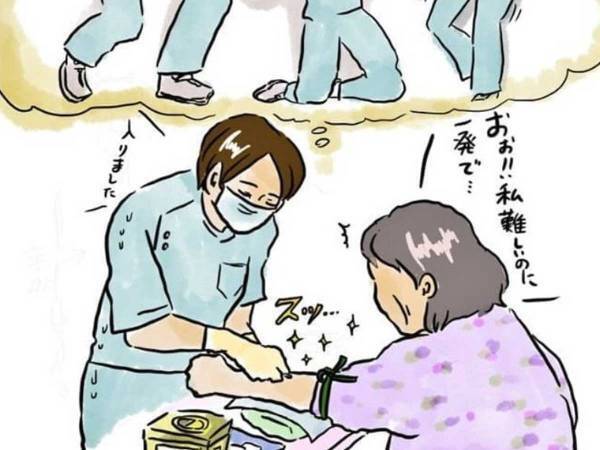 採血の時、看護師の頭の中は…？　内容に「吹き出した！」「かわいい」