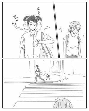 見知らぬ親子に声をかける男子中学生　次の展開に「気遣いが素敵」「ときめいた」