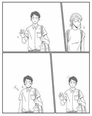 見知らぬ親子に声をかける男子中学生　次の展開に「気遣いが素敵」「ときめいた」