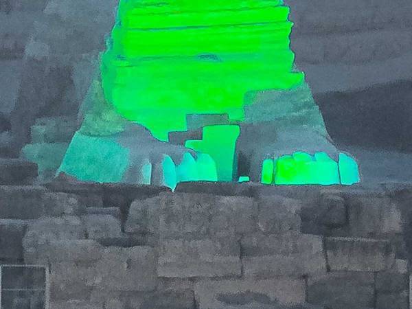 夕方のスフィンクスがファンキーすぎると話題に　「ユーロビートが聞こえてきそう」