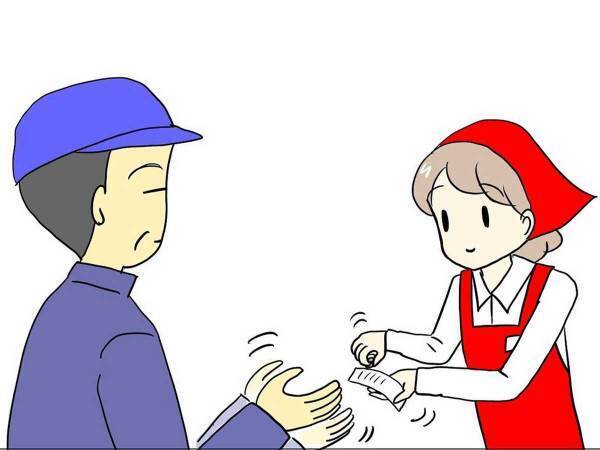 「分かります」「困るからやめてほしい」　男性客に、レシートとお釣りを渡そうとすると？