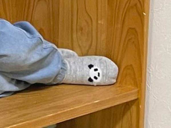 「一網打尽できちゃう！」幼い兄弟とかくれんぼをしていたら…？　母が見た光景に吹き出す