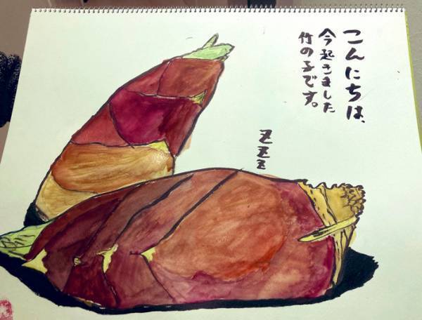 小学生の光るセンスに、思わず脱帽！　絵の題材に選んだものとは…