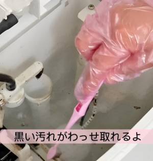 アレを開いてみると愕然…！　トイレの黒カビ発生源を調べてみた結果が恐ろしい