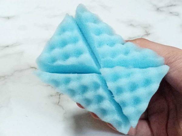 「知らなかった」　スポンジに『あること』をするだけで、使い道が２倍になった！