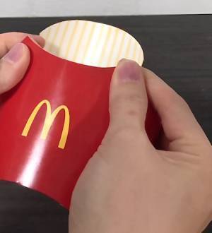 余ったマックポテトの目から鱗の持ち帰り方に「最高です」「今度やってみよ」