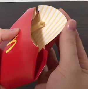 余ったマックポテトの目から鱗の持ち帰り方に「最高です」「今度やってみよ」