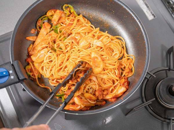 『ナポリタン』にめんつゆ？　ミツカンのレシピが簡単でおいしそう　「コンソメだけじゃない」