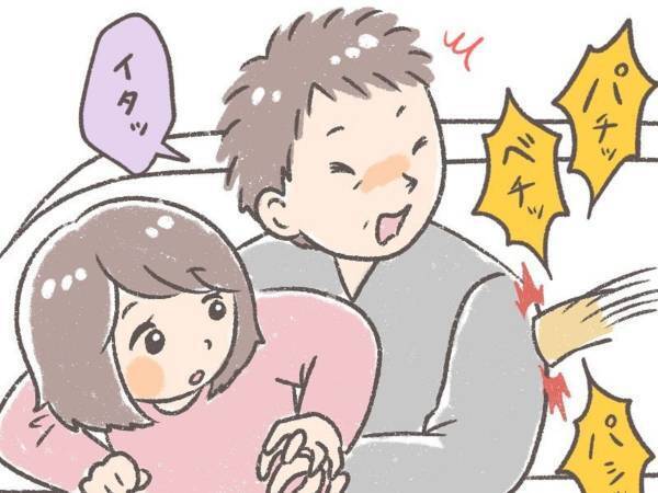 ママは絶対渡さない！？　５歳息子が見せる狂気のやきもちが「かわゆい」