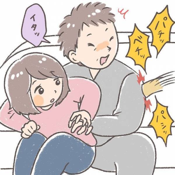 ママは絶対渡さない！？　５歳息子が見せる狂気のやきもちが「かわゆい」