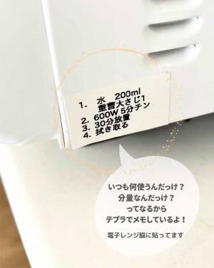 電子レンジが生まれ変わる！？　こびり付いてしまった汚れを落とす３ステップって？