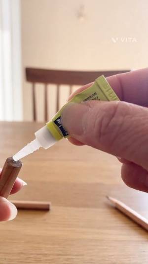 短くなった鉛筆を復活させる方法に「一生続ける」「やってみたい」