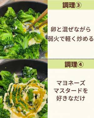 ブロッコリーと卵の『デリ風サラダ』　１０分でできる簡単レシピが、こちら