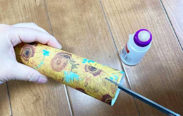 トイレットペーパーの芯を活用した驚きの『整理術』を、小１娘とやってみた