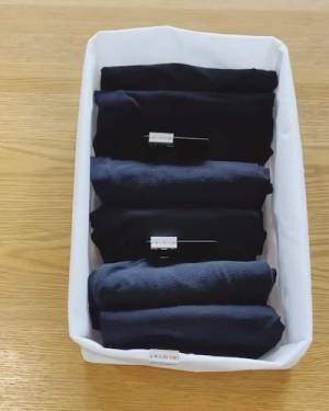 ごちゃごちゃしてない？　インナー類を一瞬で見分けられるようになる収納テクに「簡単すぎ」「天才」