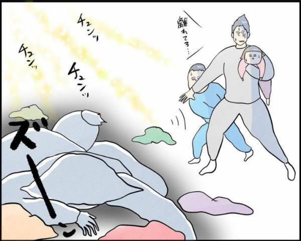 夜中に子供が嘔吐　その後の展開に「うちと同じ」「めっちゃ分かる」