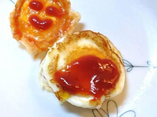 お弁当箱にすっぽり入る「プチ目玉焼き」　その簡単すぎる調理法に「早速試す」