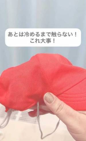 子供の帽子のゴム紐がとれた…　簡単すぎる補修方法に「画期的」「常備したい」