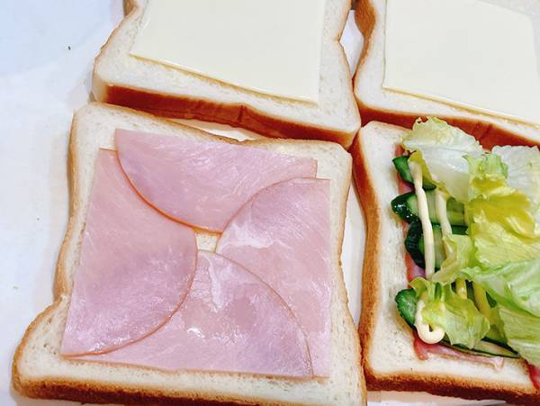 ハムがのった食パンに「天才すぎる」の声！　５万人が絶賛したそのワケとは…？