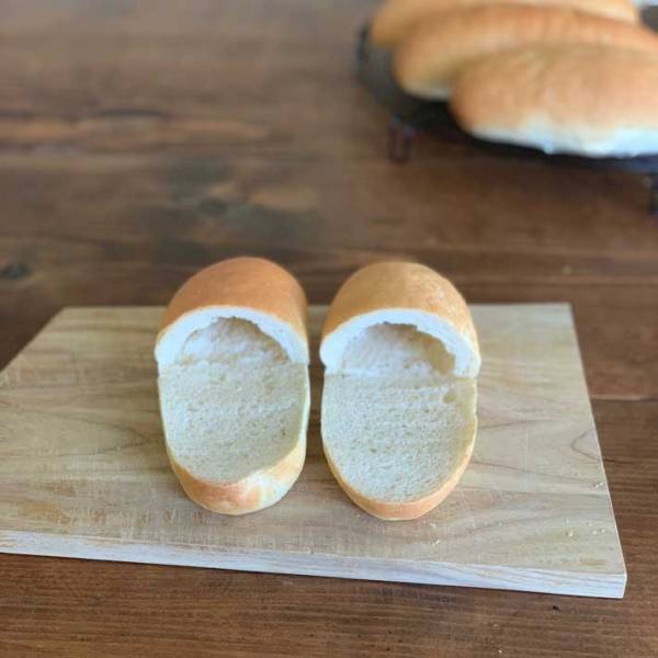 遊び心満載なコッペパンのアレンジに「食べるのがもったいない…」「グッズ化希望」