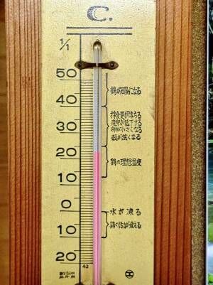おばあちゃん家の温度計、よく見ると違和感が　「ジワジワくる」「こんなのあるんだ」