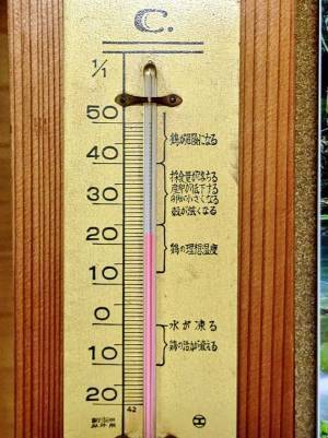 おばあちゃん家の温度計、よく見ると違和感が　「ジワジワくる」「こんなのあるんだ」