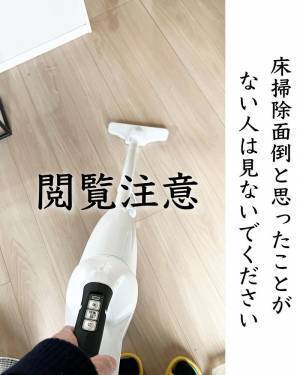 え…こんなに汚れていた！？　掃除機をかけるべきか悩んだ時の「汚れチェック方法」が便利
