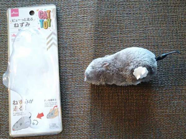 １００均で見つけた『走るネズミ』　次々とおもちゃを破壊する愛猫に試したら…？