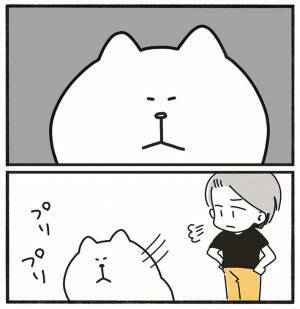 拗ねてカーテンの裏に隠れた娘　出てきた姿に母親「おいコラ」