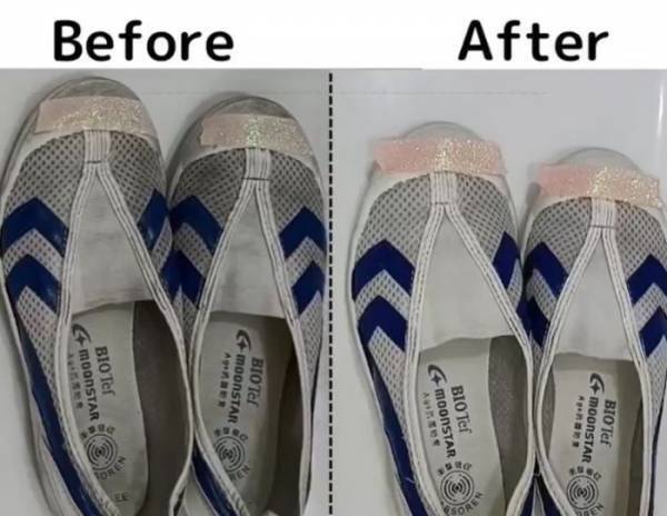 「汚れ落ちない…」　黒ずんだ上履きは○○系漂白剤でつけ置き　掃除のプロが教える正しい洗い方